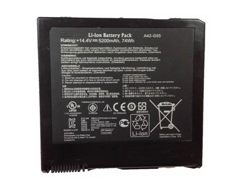 Recambio de Bateria de laptop ASUS G55-Series 