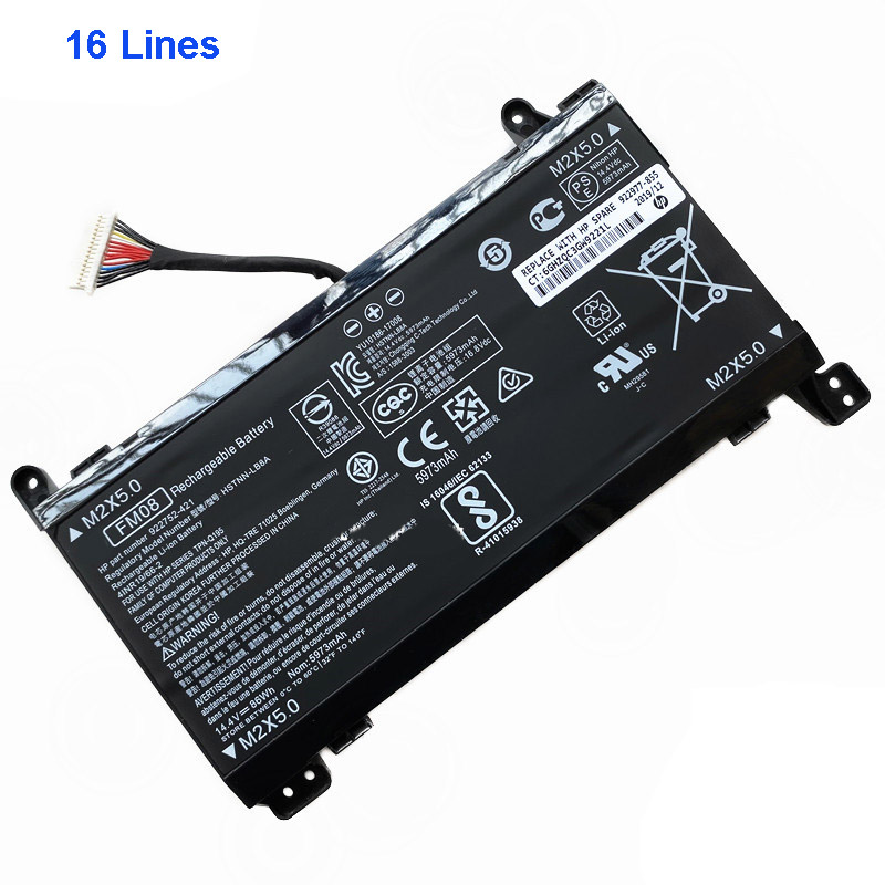 Recambio de Bateria de laptop HP Omen 17-an180nz 