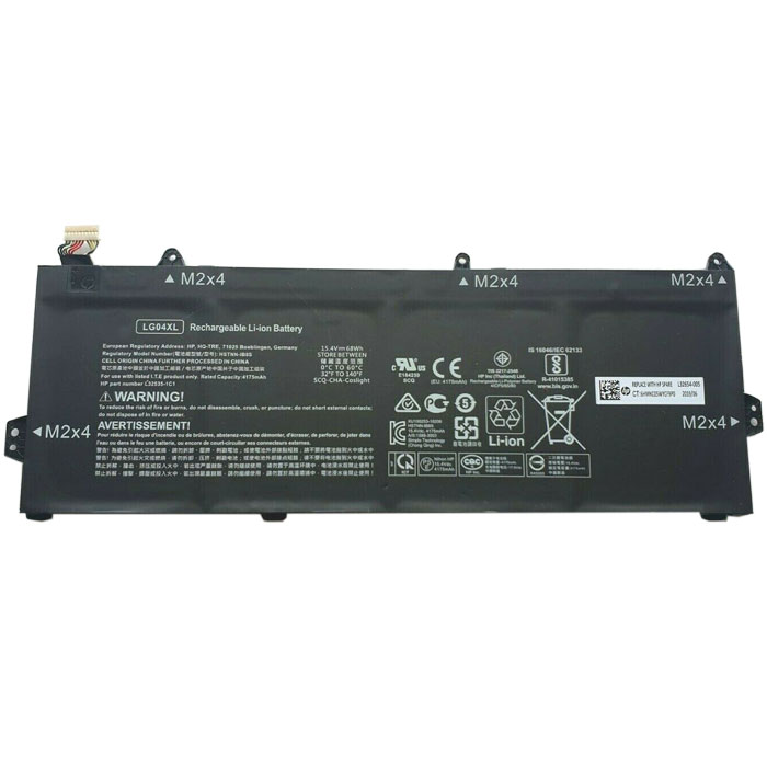 Recambio de Bateria de laptop HP LG04XL 