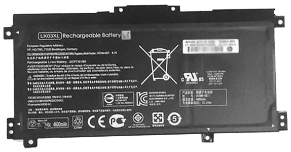Recambio de Bateria de laptop HP HSTNN-LB7U 