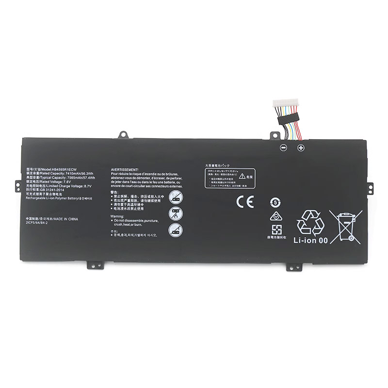 Recambio de Bateria de laptop Huawei HB4593R1ECW-41 