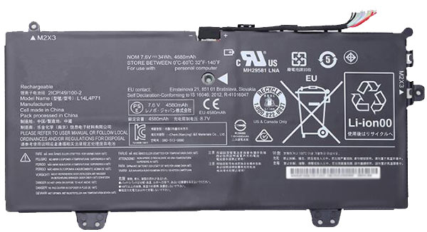 Recambio de Bateria de laptop LENOVO Yoga3-11-5Y10c(U) 