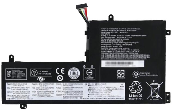 Recambio de Bateria de laptop LENOVO L17M3PG1 