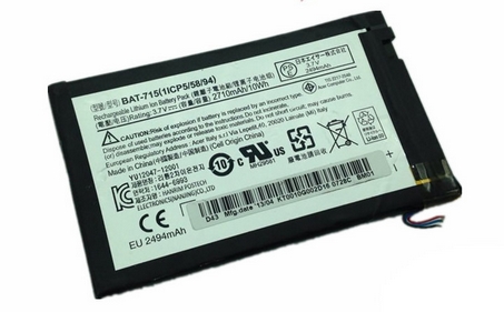 Recambio de batería de la tableta ACER BAT-715 